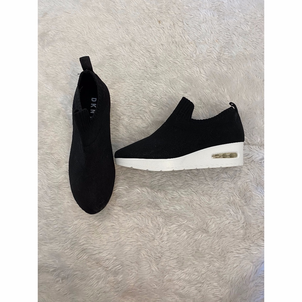 Never Worn DKNY Slip on Wedge Sneaker